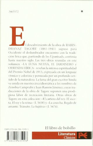 la luna nueva. el jardinero. ofrenda lírica (el libro de bolsillo - literatura)