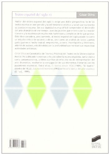 teatro español de siglo xx (literatura española. géneros y temas)