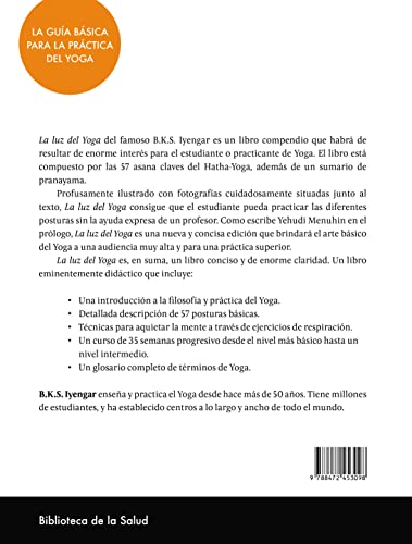 la luz del yoga (biblioteca de la salud)