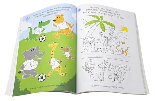 vacaciones. juega y aprende. 4 años