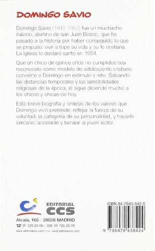 domingo savio (biografías salesianas)