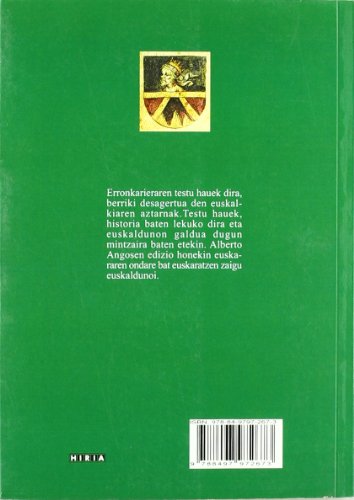 Erronkariera Iii Testuak