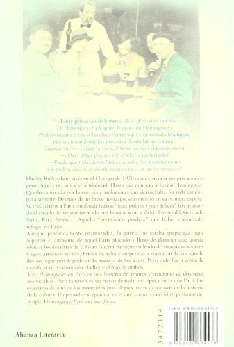 mrs. hemingway en parís (alianza literaria (al))