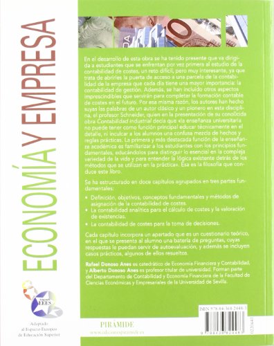 Sistemas de costes e información económica (Economía y Empresa)