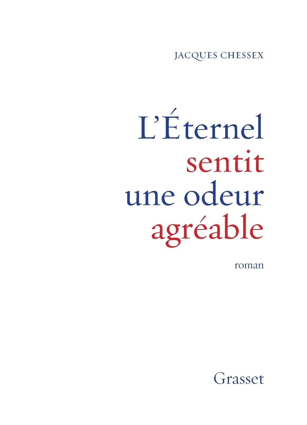 l'eternel sentit une odeur agréable