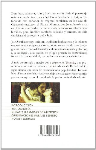 Don Juan Tenorio (CASTALIA DIDACTICA. C/D.)