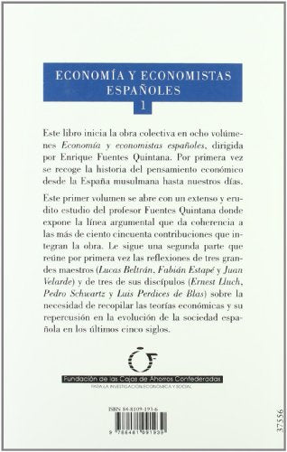 una introducción al pensamiento económico. vol. i: 1 (ensayo)