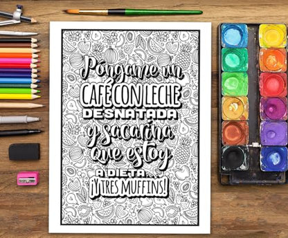 Un libro de colorear para adultos: He decidido usar el sarcasmo porque matar es ilegal