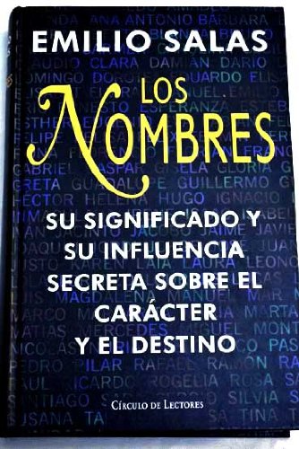 los nombres: su significado y su influencia sobre el carácter y el destino