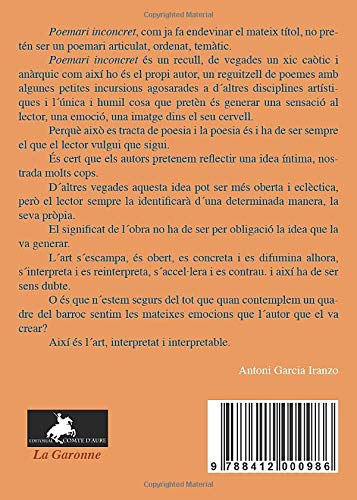 Poemari inconcret: 42 (LA GARONNE)