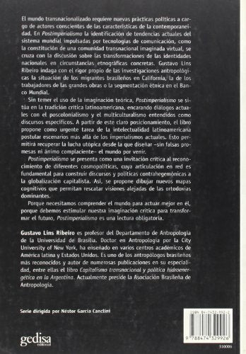 Postimperialismo: Cultura y Politica En El Mundo Contemporaneo (SIN COLECCION)