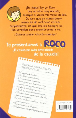 Las leyes de Roco I: Nunca pondré pegamento en una silla (Peques)