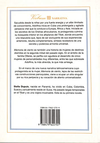 memoria de viento (narrativa)