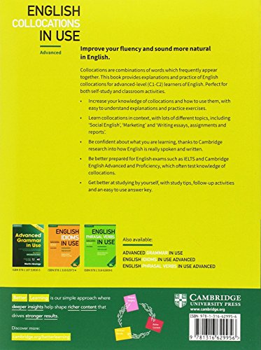 english collocations in use advanced. second edition. book with answers.