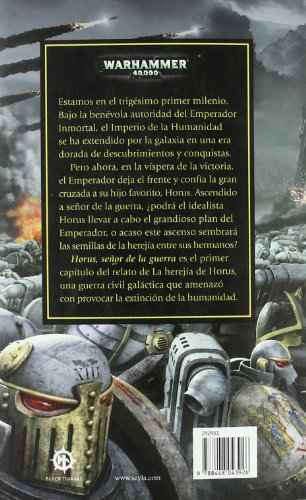 horus, señor de la guerra: 1 (no warhammer 40000)