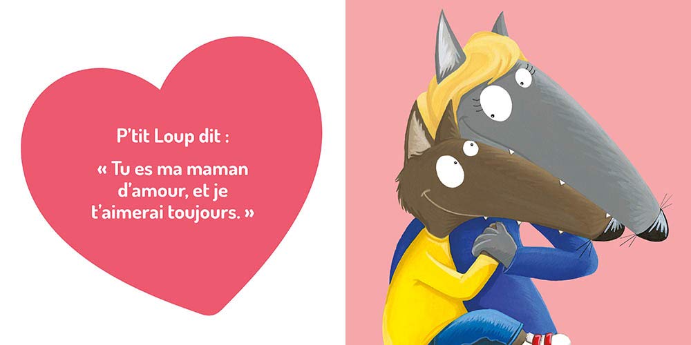 p'tit loup aime sa maman