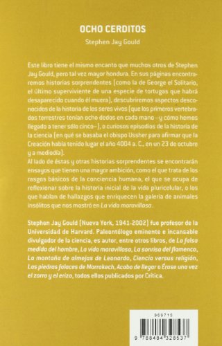 Ocho cerditos: Reflexiones sobre historia natural (Drakontos Bolsillo)
