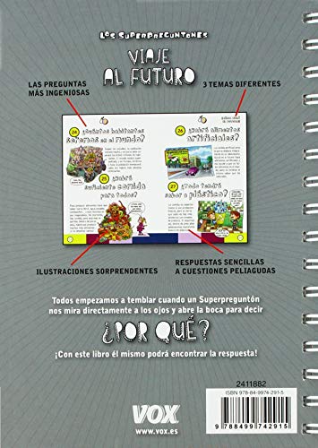 superpreguntones / viaje al futuro (vox - infantil / juvenil - catalan - a partir de 5/6 años - los superpreguntones)