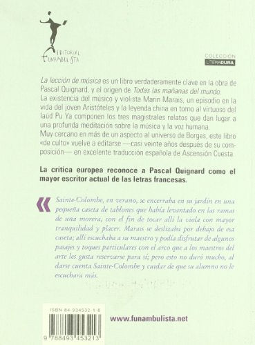leccion de musica