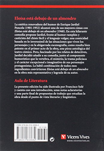 eloisa esta debajo de un almendro. coleccion aula de (aula de literatura) - 9788431633684