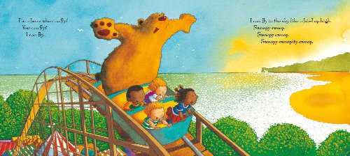 bear flies high