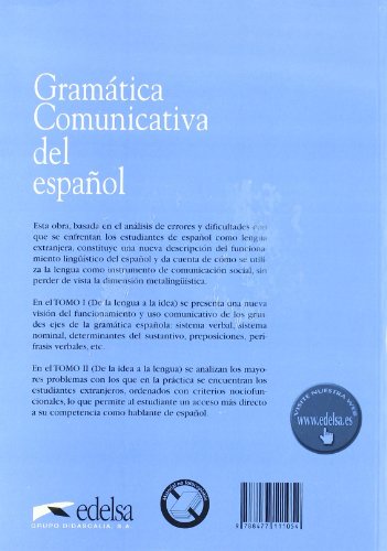 gramática comunicativa - tomo 2: vol. 2 (gramática comunicativa del español)
