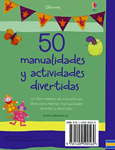 50 manualidades y actividades divertidas (actividades usborne / pequeños libros de actividades)