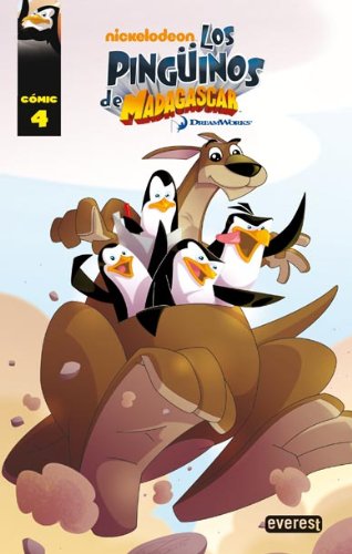 los pingüinos de madagascar. cómic 4