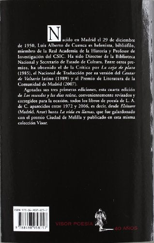 los mundos y los días: poesía 1970 - 2005: 815 (visor de poesía)