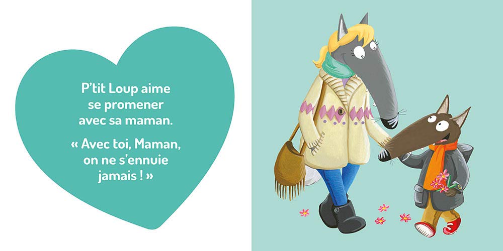 p'tit loup aime sa maman