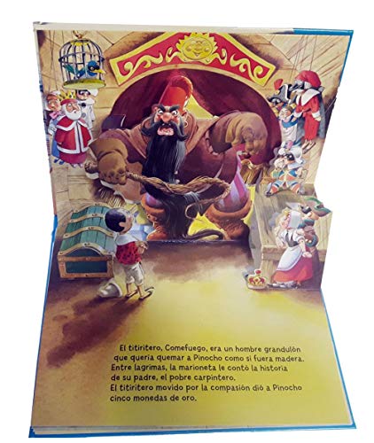 pinocchio. ediz. spagnola (libri a tre dimensioni)