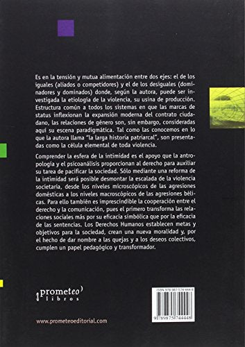 Las estructuras elementales de la violencia (ANTROPOLOGIA Y ESTUDIOS CULTURALES)