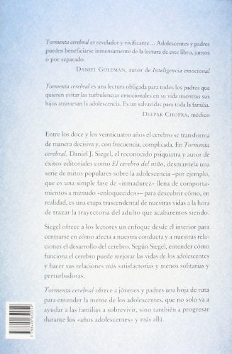 tormenta cerebral: el poder y el propósito del cerebro adolescente (psicología/padres)