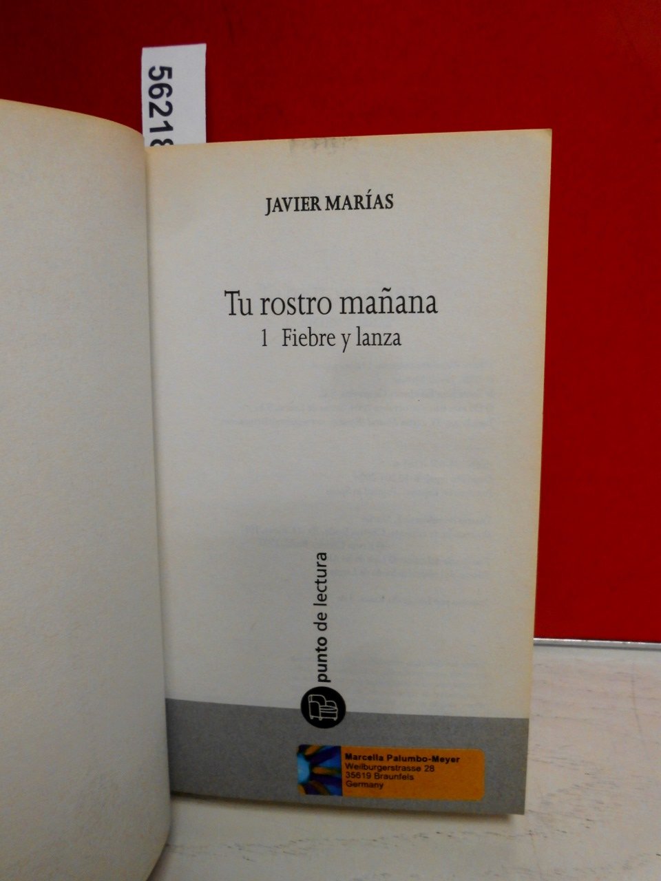 tu rostro mañana