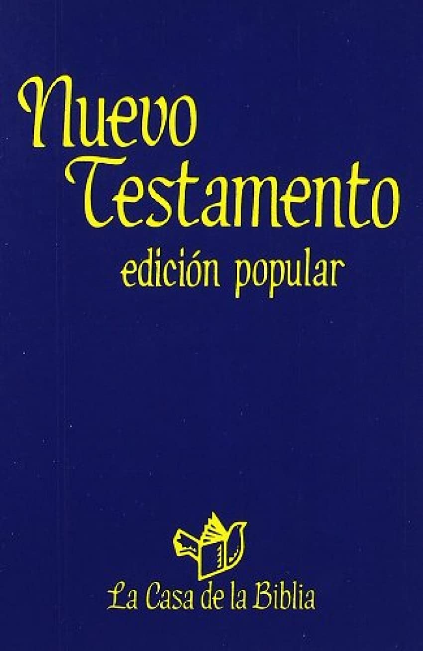 nuevo testamento, edición popular (ediciones bíblicas "la casa de la biblia")