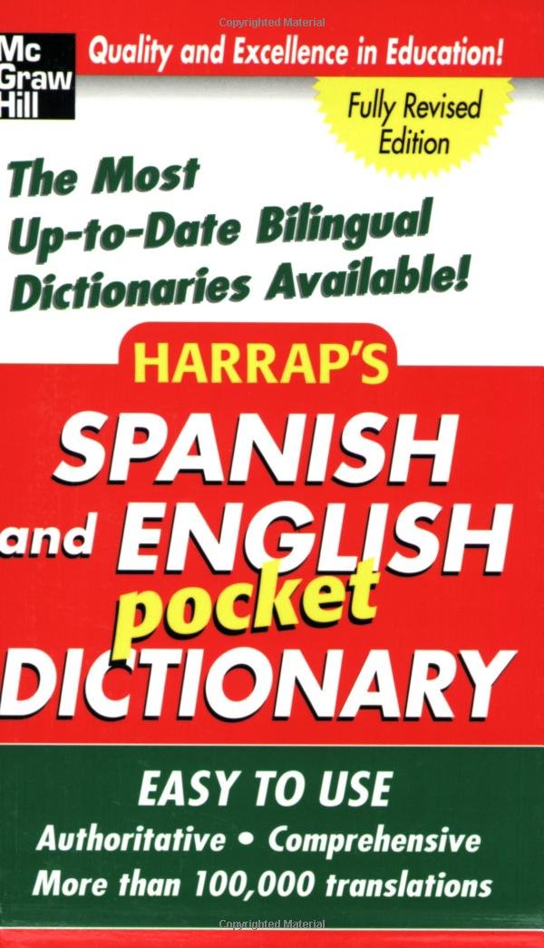 harrap's spanish and english pocket dictionary