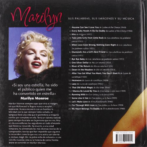 marilyn: sus palabras sus imágenes y su música (grandes obras)