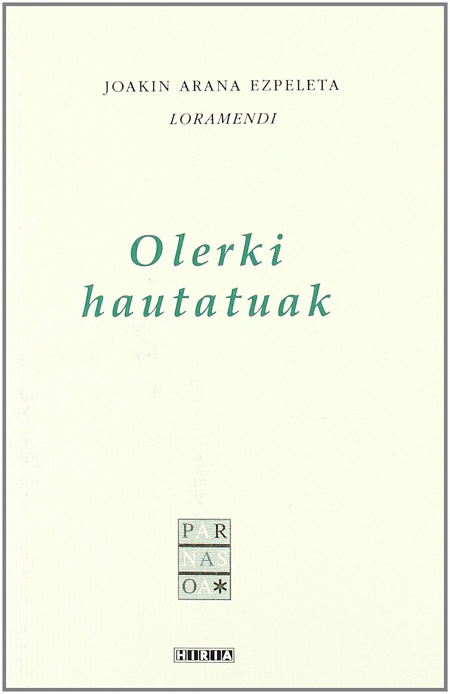 olerki hautatuak (parnasoa)