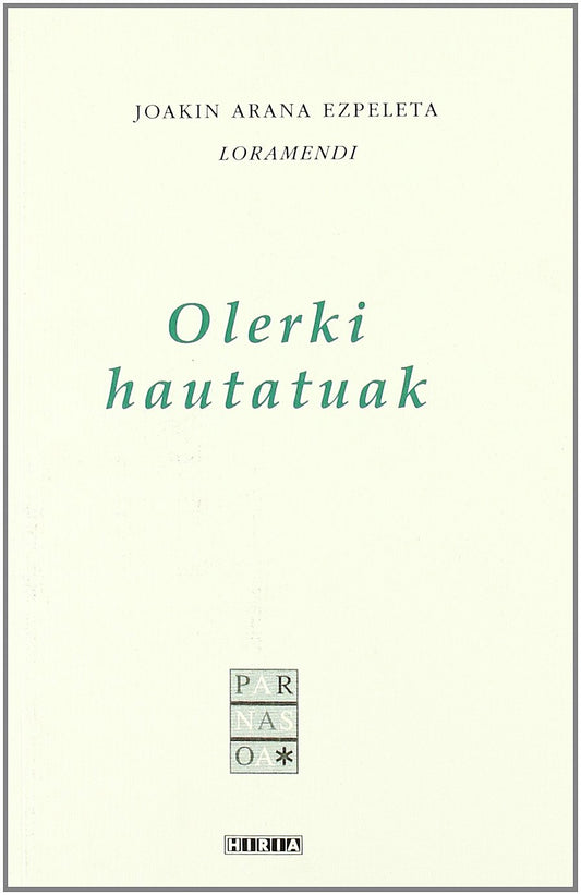 Olerki Hautatuak (Parnasoa)