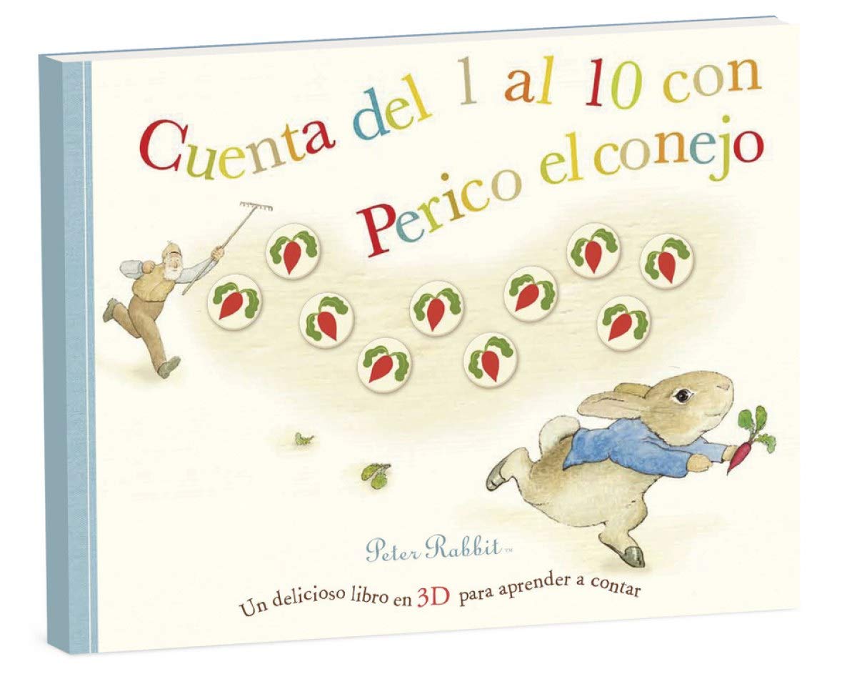 cuenta del 1 al 10 con perico el conejo (beatrix potter)