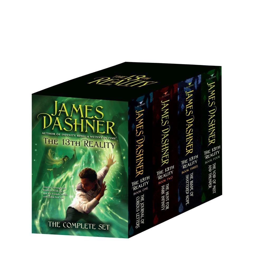 the 13th reality the complete set (boxed set): the journal of curious letters; the hunt for dark infinity; the blade of shattered hope; the void of mist and thunder