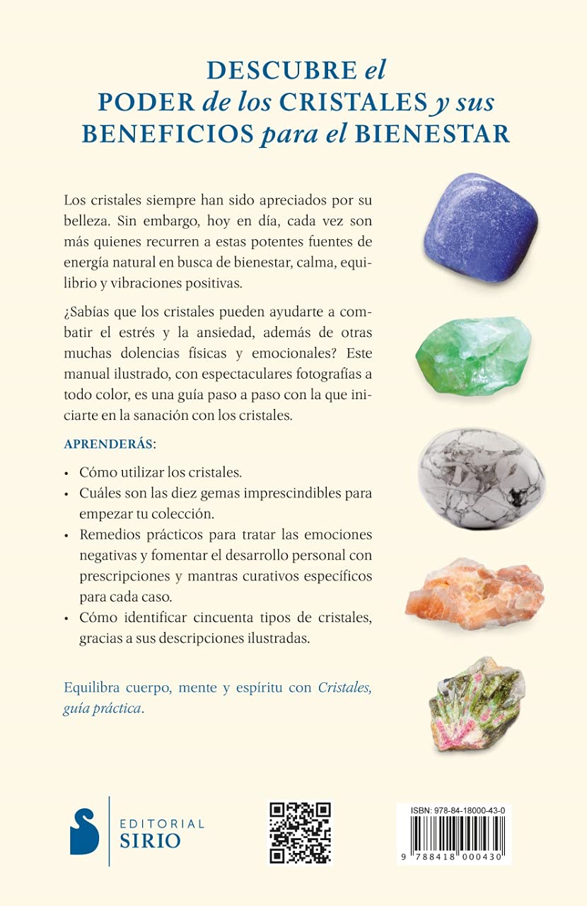 cristales guía práctica: manual fácil para descubrir el poder curativo de los cristales (fondo)