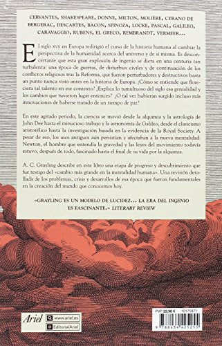La era del ingenio: El siglo XVII y el nacimiento de la mente moderna (Ariel)