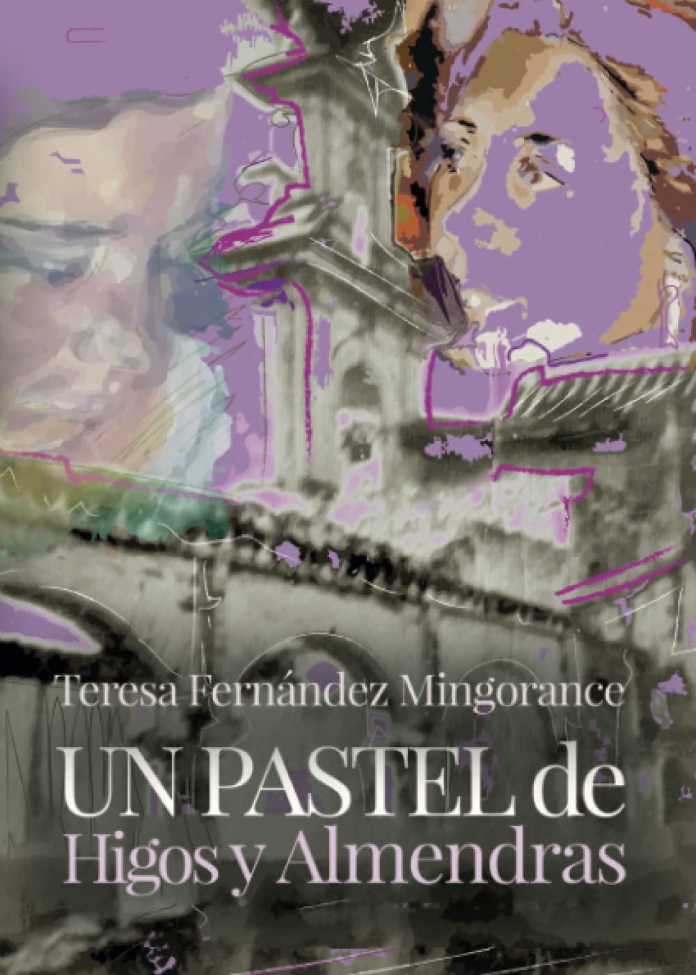 un pastel de higos y almendras
