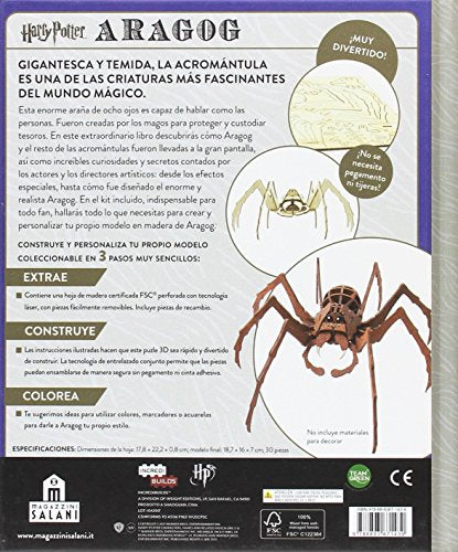 incredibuilds. harry potter. aragog