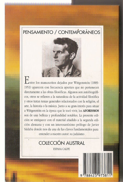 AFORISMOS-AUSTRAL (SIN COLECCION)