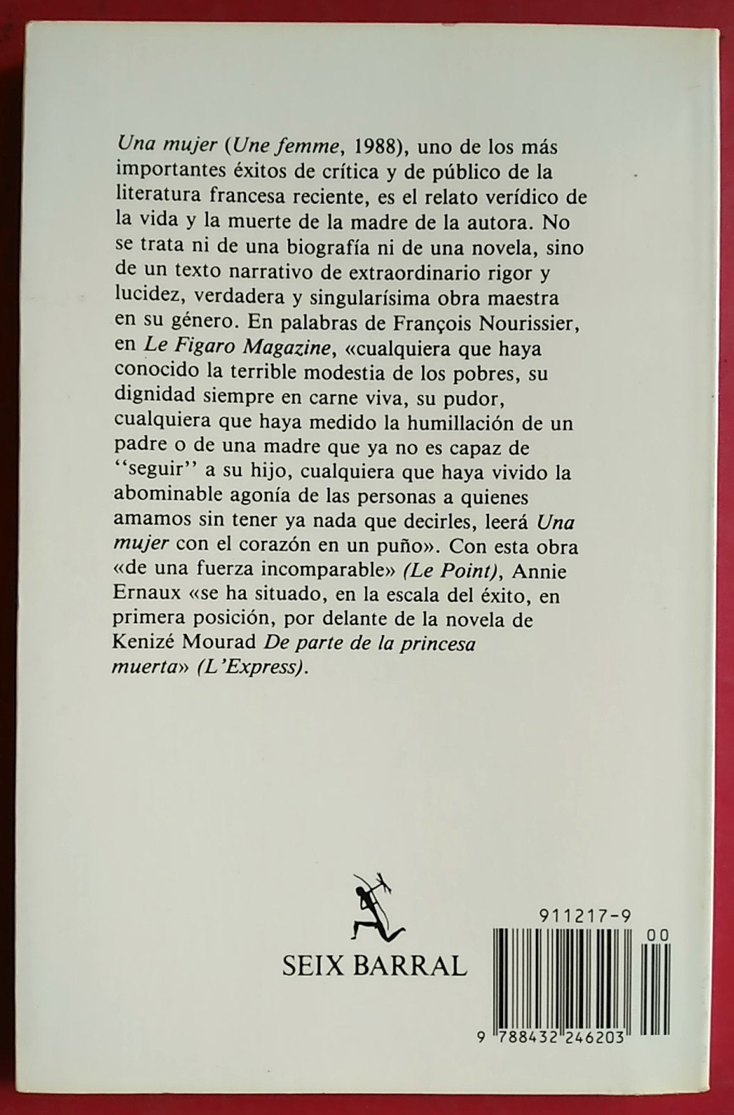 una mujer