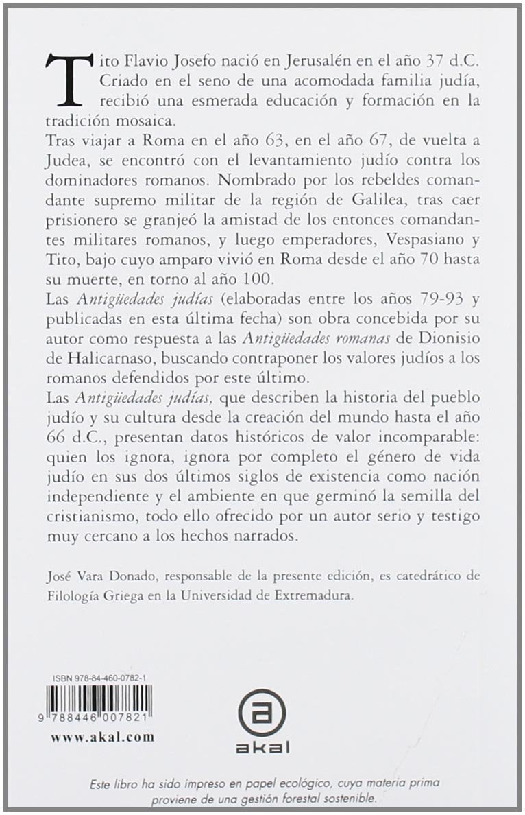 antigüedades judías (2 volúmenes): 45 (clásica)