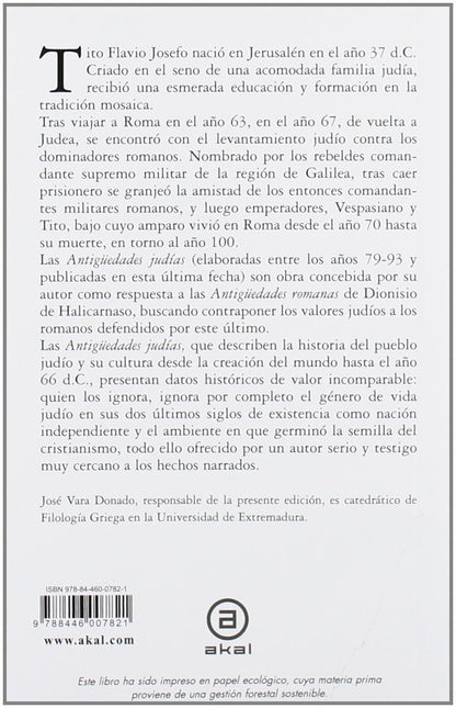 Antigüedades Judías (2 volúmenes): 45 (Clásica)