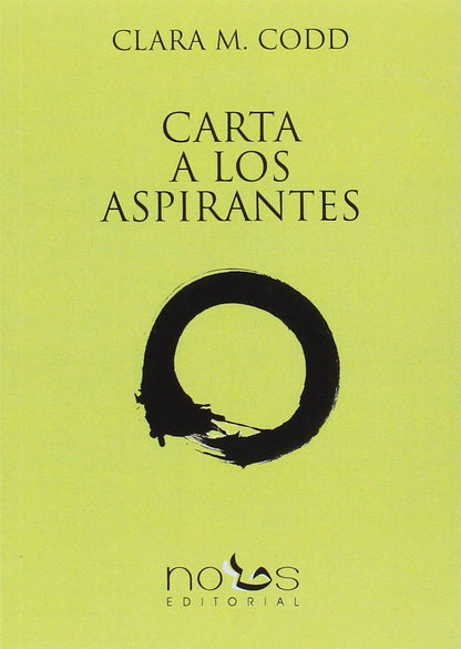 CARTA A LOS ASPIRANTES (NUEVA CONSCIENCIA)